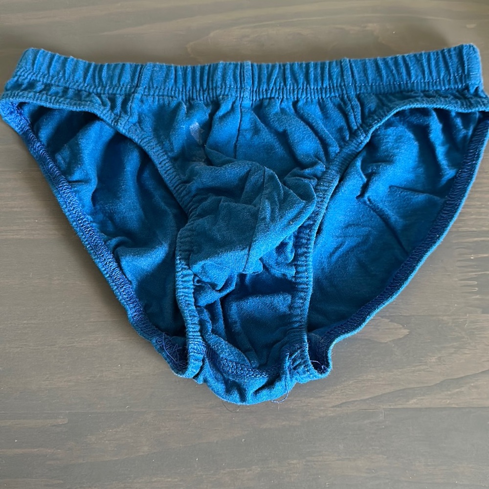 Customized blue brief